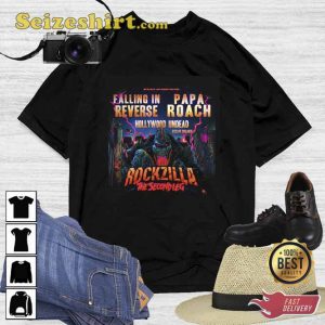 Rockzilla The Second Leg Tour 2023 Shirt Gift For Fans Music