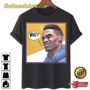 Russell Westbrook Basketball Player Nba Washington Wizards Classic Retro 90s Graphic Unisex T-Shirt1 (1)