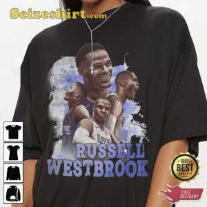Russell Westbrook Racing 90s Vintage Tee Gift For Fans
