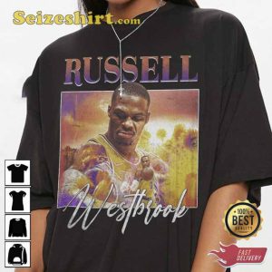 Russell Westbrook Houston Rockets Basketball Vintage Shirt