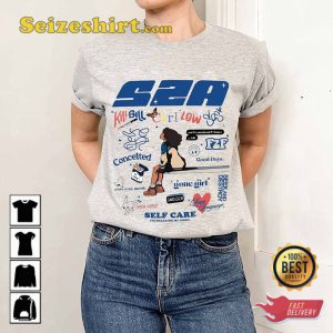 SZA SOS Tour 2023 Self Care Treating myself Good Unisex Shirt