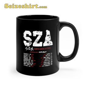 SZA SOS Tour Album 2023 North American UK Ceramic Mug