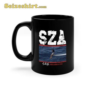 SZA SOS North American Tour Album 2023 UK Music Coffee Mug