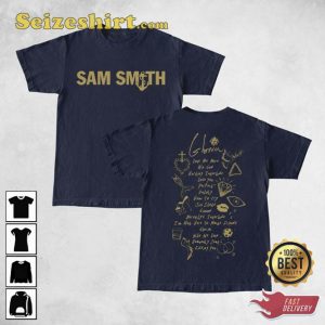 Sam Smith Gloria World Tour 2023 2 Sides Unisex TShirt