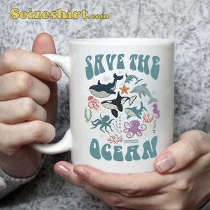Save The Ocean Keep The Sea Plastic Free Mug