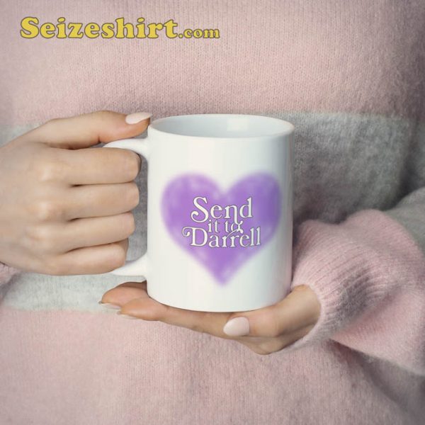 Send It To Darrell Ceramic Coffee Mug Gift Lovers