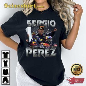 Sergio Perez Driver Racing Championship Formula T Shirt