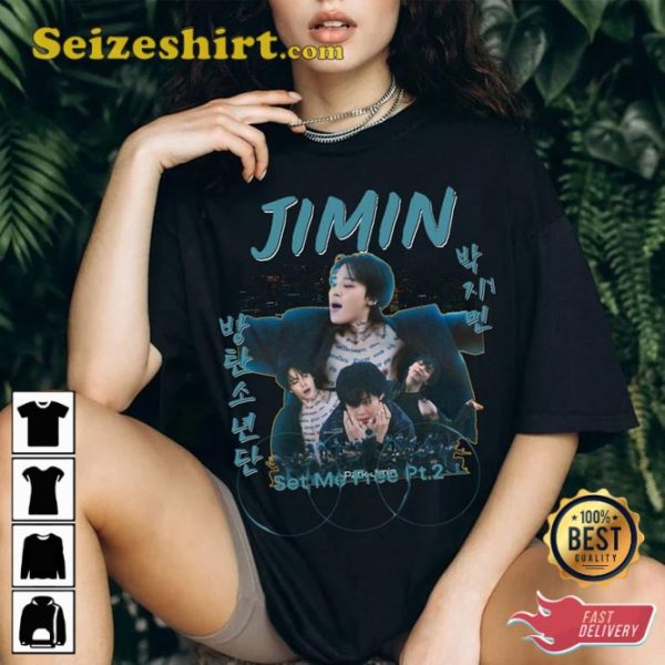 Set Me Free BTS Park Jimin Unisex Graphic Rap Tee Gift For Fans