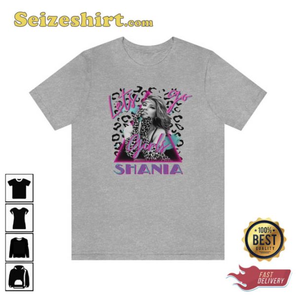 Shania Twain Pink Lets Go Girls Unisex T-shirt