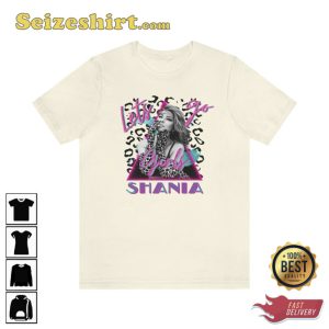 Shania Pink Twain Lets Go Girls Unisex T-shirt