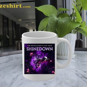 Shinedown Band 90er The Revolution Live Tour Coffee Mug