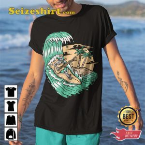 Skeleton-Guitarist-Surf-Enjoy-Good-Feeling-Summertime-Hawaii-Shirt