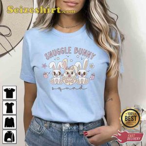 Snuggle Bunny Squad Shirt Nicu Nurse Easter