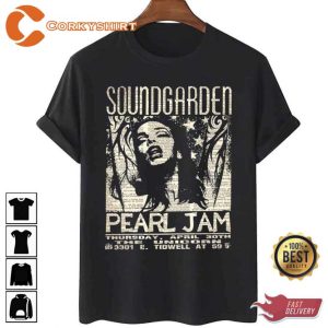 Soundgarden Pearl Jam The Unicorn Punk Music Art Unisex T-shirt