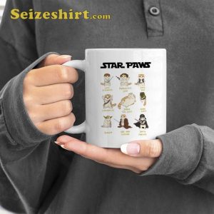 Star Paws Mug Star Gift For Fans Lover Ceramic Mugs