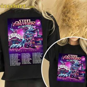 Steel Panther On The Prowl N American Tour 2023 T-Shirt