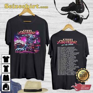 Steel Panther On The Prowl World Tour Tee Shirt