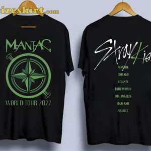 Stray Kids 2nd World Tour Shirt2