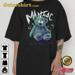 Stray Kids Kpop Maniac Teddy Bear Cotton Premium Shirt