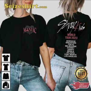 Stray Kids World Tour 2023 T-shirt Gift Lovers Graphic