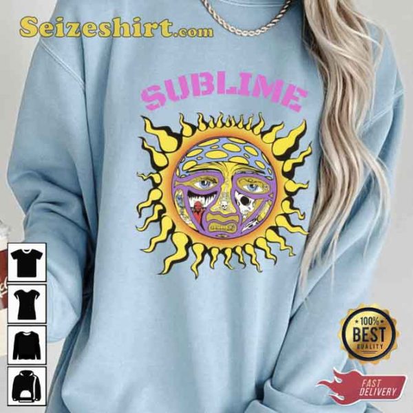 Sublime Band Lyrics Album Vintage 90s Unisex Shirt