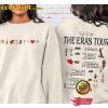 Swift Signature The Eras Tour Taylors Version 2023 Tour Music Concert Shirt