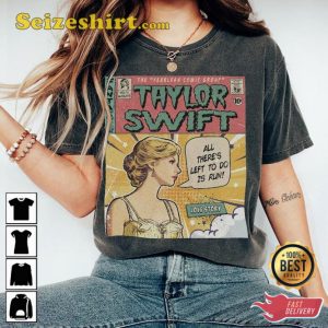 Swiftie Comic Love Story Album Fearless Taylor Eras Tour 2023 Graphic Tee2