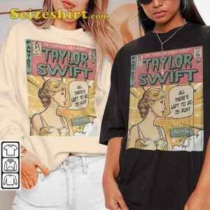 Swiftie Comic Love Story Album Fearless Taylor Eras Tour 2023 Graphic Tee3