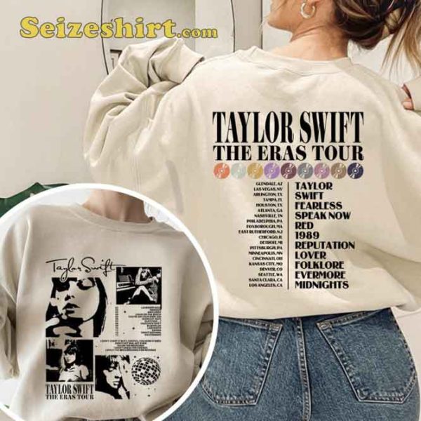 TS Taylor Signature Eras Tour 2023 Pop Music Fan Unisex Sweatshirt