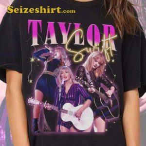 Taylor 90s Style Swiftie The Eras Tour Gift For Fan T-Shirt Design