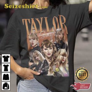 Taylor 90s Vintage The Eras Tour Shirt Musician