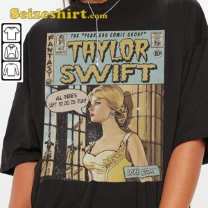 Taylor Comic Love Story Album Fearless Music Concert Tour 2023 Graphic Tee3