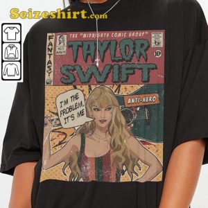 Taylor S Anti-Hero Comic Book Album The Eras Tour 2023 Graphic Tee3