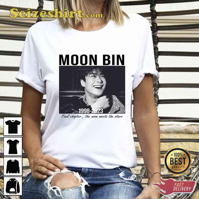 Thank you for the memories 1998-2023 Moon Bin Tshirt1