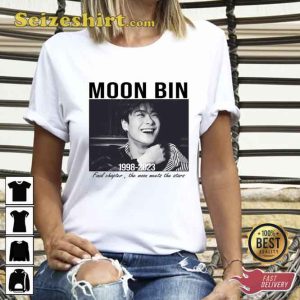 Thank you for the memories 1998-2023 Moon Bin Memorial Tshirt