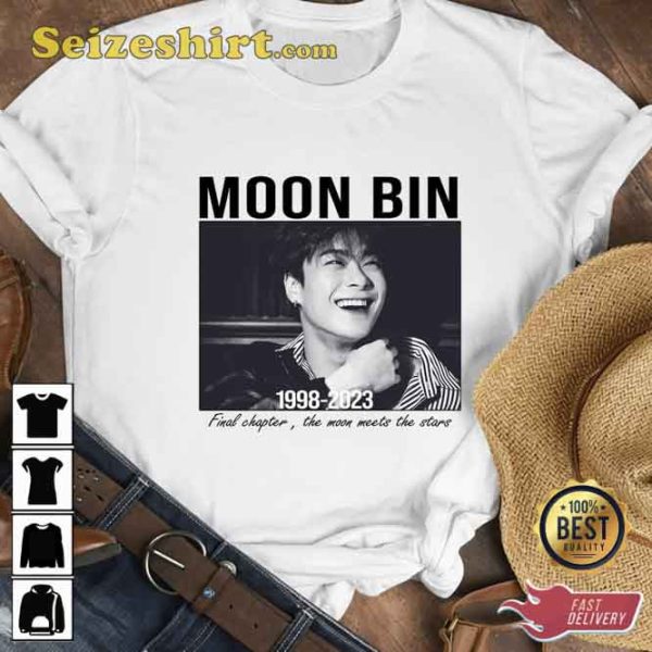 Thank you for the memories 1998-2023 Moon Bin Memorial Tshirt