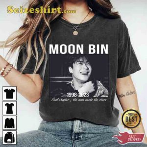 Thank you for the memories 1998-2023 Moon Bin Tshirt3