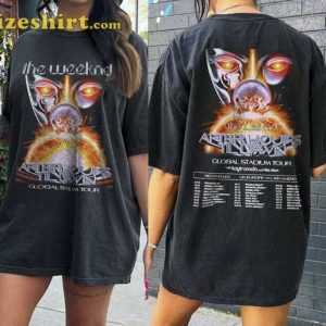 The After Hours Til Dawn 2023 Tour 2 Sides Graphic Shirt