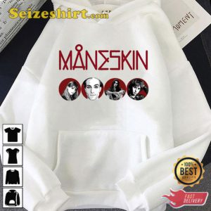 The All Members Of Maneskin Band Favorite Fanart Unisex T-Shirt Gift For Fan