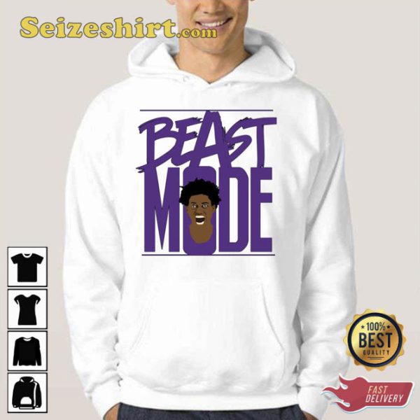 The Beast Mode Sacramento Kings De aaron Fox Unisex Hoodie