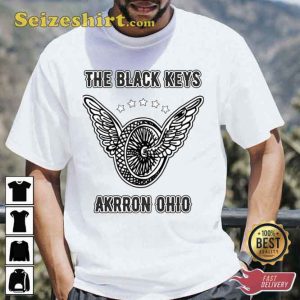 The Black Keys Akrron Ohio Rock Band Unisex T-Shirt For Fans
