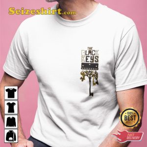 The Black Keys Dan Auerbach Patrick Carney Tour 2023 Unisex T-shirt