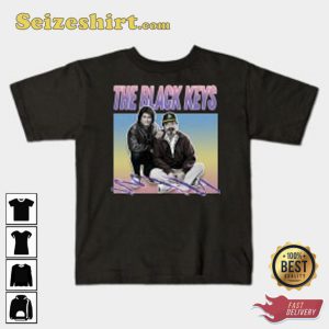The Black Keys Style Aesthetic Meme Parody Design T-Shirt 2