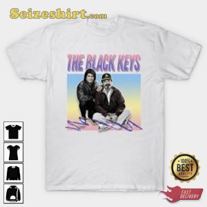 The Black Keys Style Aesthetic Meme Parody Design T-Shirt