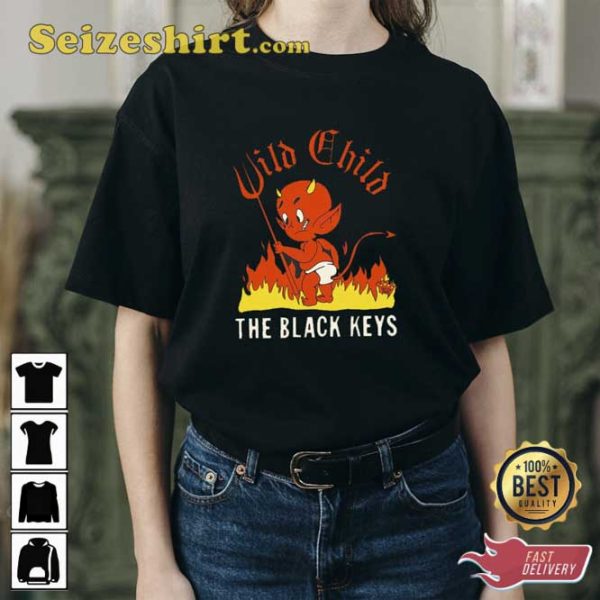 The Black Keys Rock Band Wild Child Shirt Gift For Fans