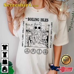 The Boiling Isles The Owl House Magic and Demonics Cartoon T-Shirt