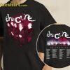 The Cure 2023 North American Tour Dates T-Shirt