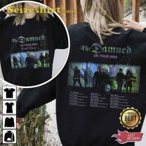 The Damned London 2023 New Tour T-Shirt In The World
