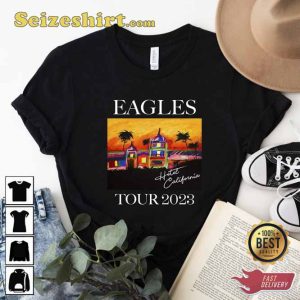 The Eagles Hotel California Tour 2023 T-Shirt Gift Lovers