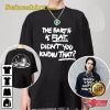 The Earth Is Flat Didn’t You Know That Yoongi Flat Earther Suga’s Concert Tee